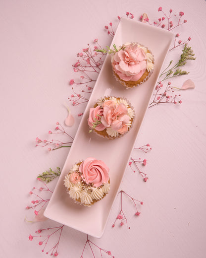 Cupcakes Flores